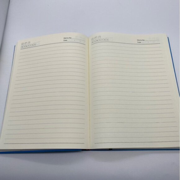 A4 Blue Lined Notebook Journal Study Office Stationery - Picture 4 of 4